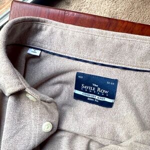 The
SAVILE ROW dress shirt